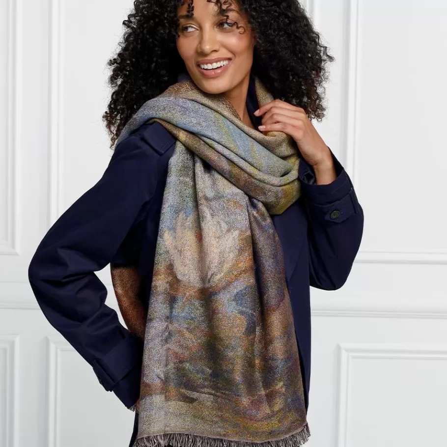 The Met Store Scarves & Wraps*Monet Bridge and Water Lilies Shawl