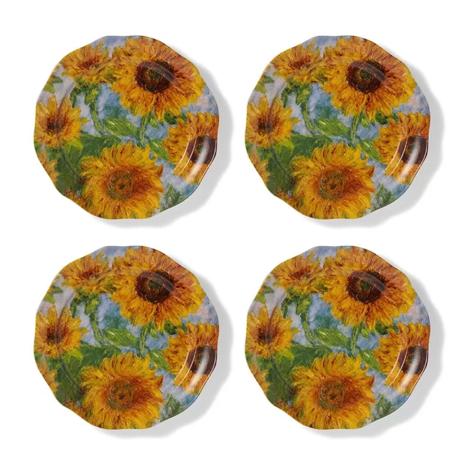 The Met Store Tableware*Monet Sunflowers Side Plate Set