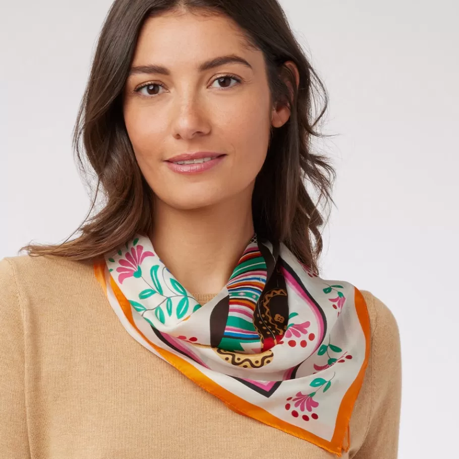 The Met Store Scarves & Wraps*Mérida Saltillo Dress Silk Neckerchief