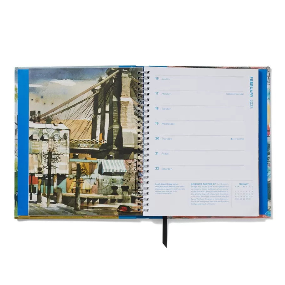 The Met Store Calendars*New York in Art Deluxe Engagement Calendar 2025