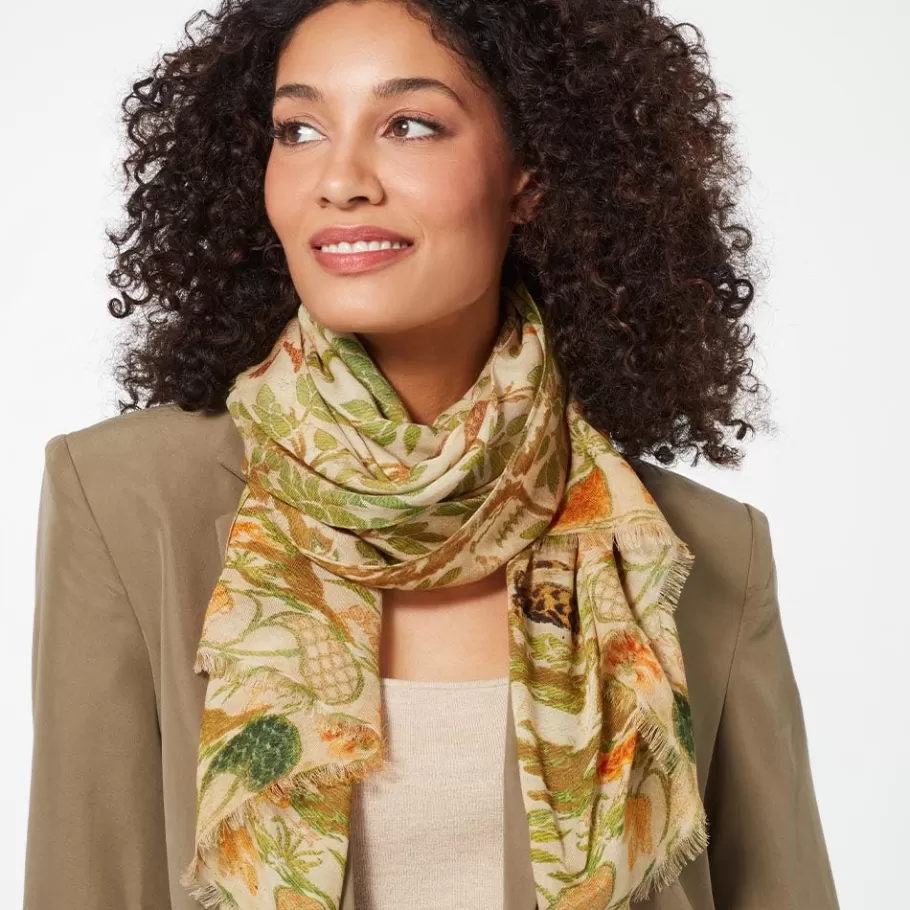 The Met Store Scarves & Wraps*Portuguese Garden Oblong Scarf