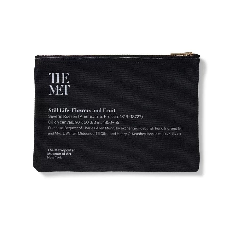 The Met Store Bags*Roesen Still Life Zip Pouch