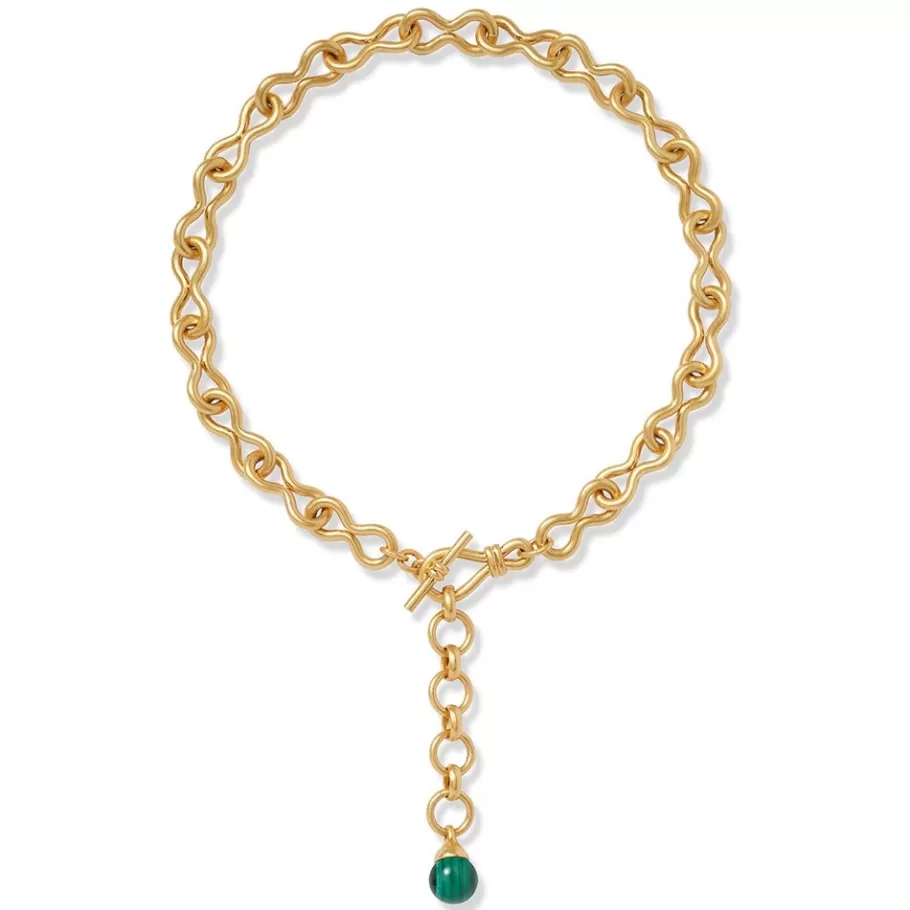 The Met Store Necklaces*Roman Malachite Statement Necklace