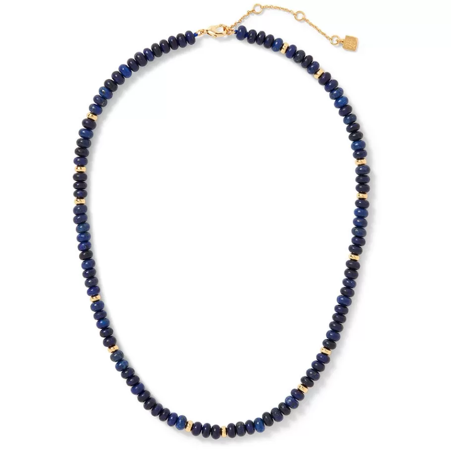 The Met Store Necklaces*Royal Egyptian Beaded Lapis Necklace