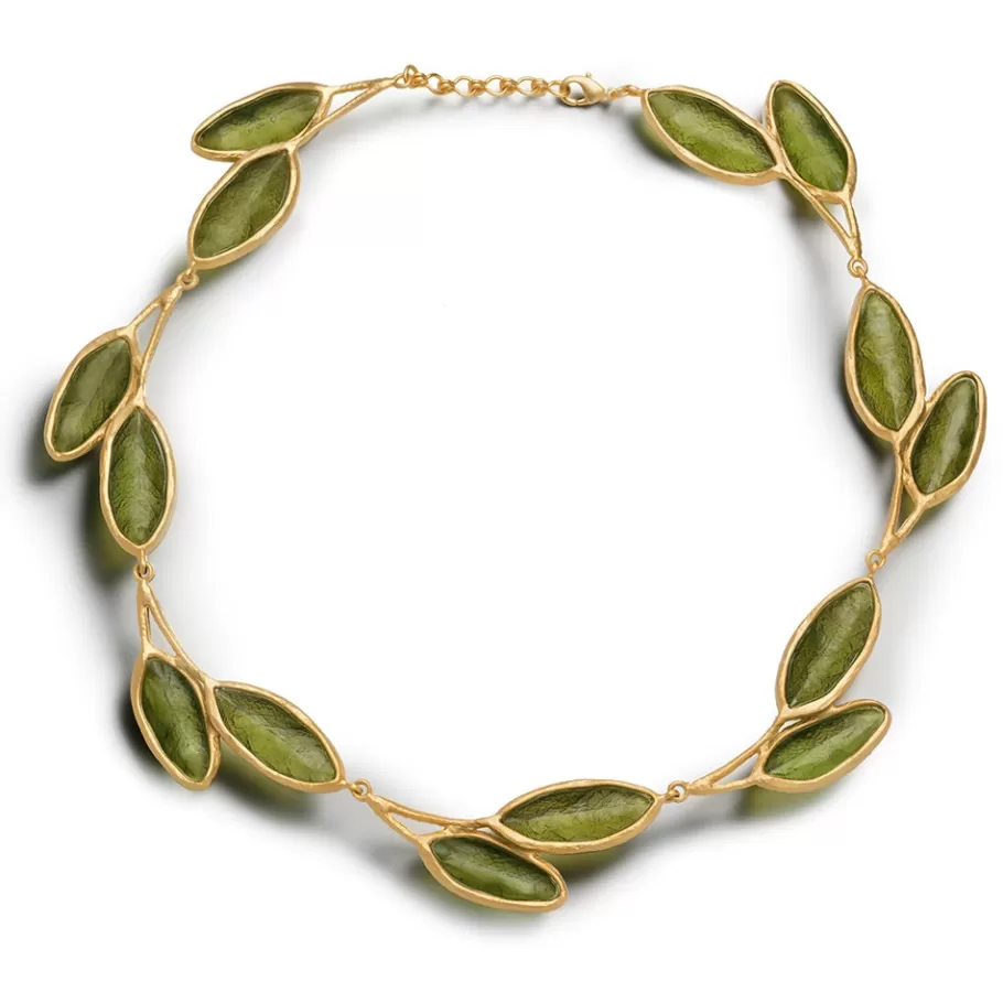 The Met Store Necklaces*Sage Leaf Choker