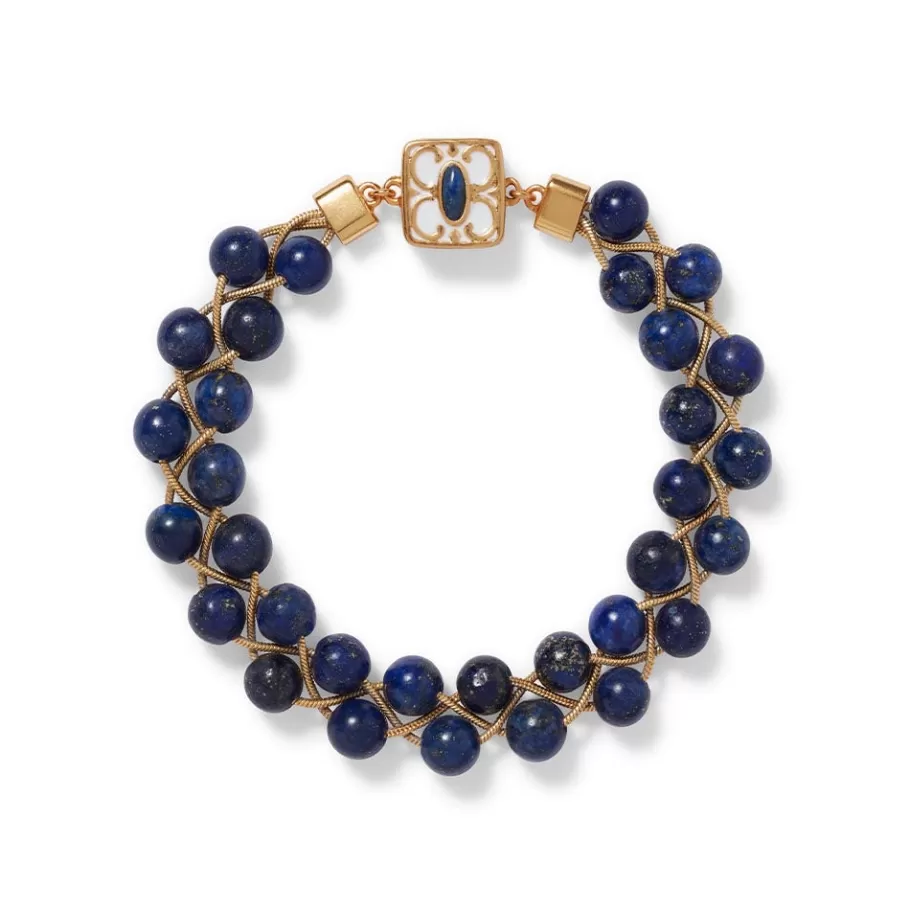 The Met Store Bracelets*Spanish Baldric Lapis Braided Bracelet