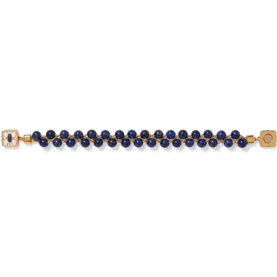 The Met Store Bracelets*Spanish Baldric Lapis Braided Bracelet