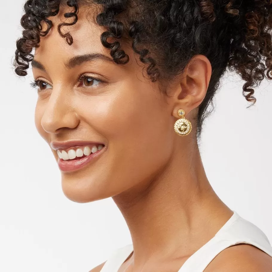 The Met Store Jewelry Sets*Spanish Day and Night Magnifier Pendant Necklace and Moon Drop Earrings Set