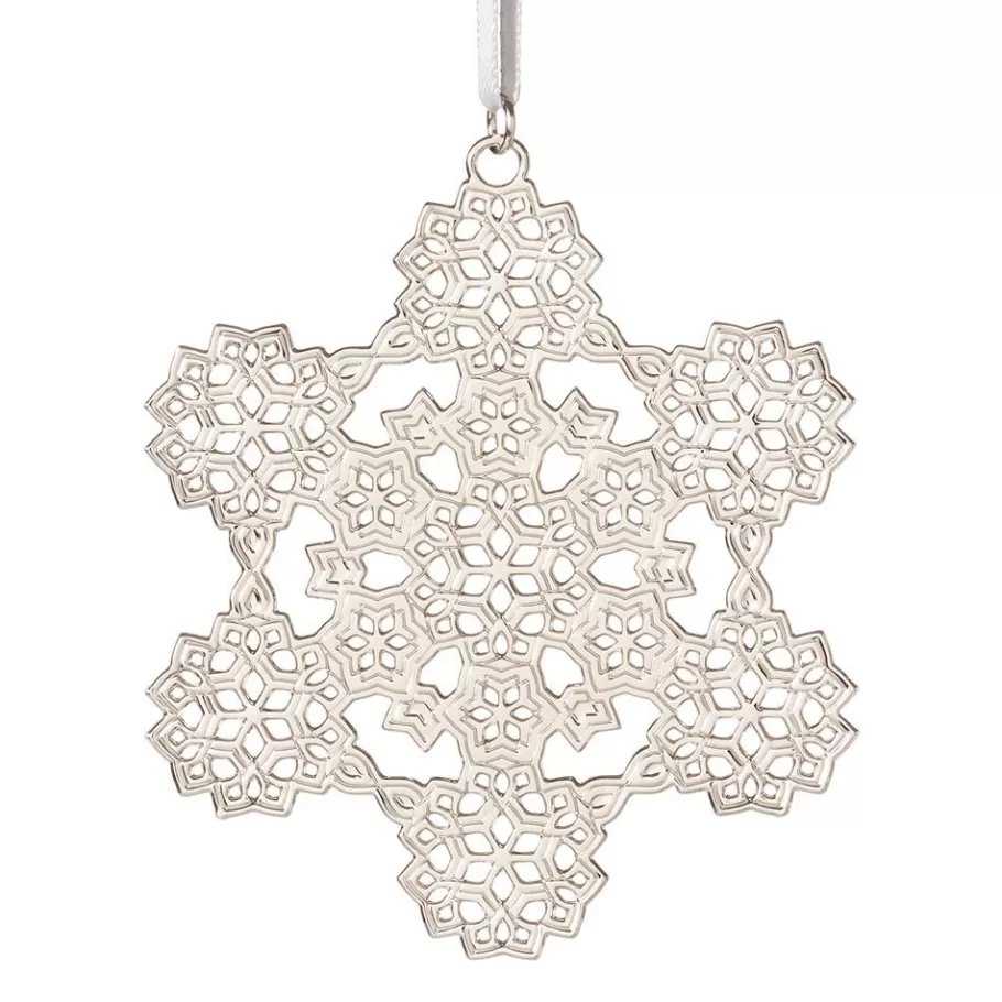 The Met Store Ornaments*2024 Sterling Silver Snowflake Ornament