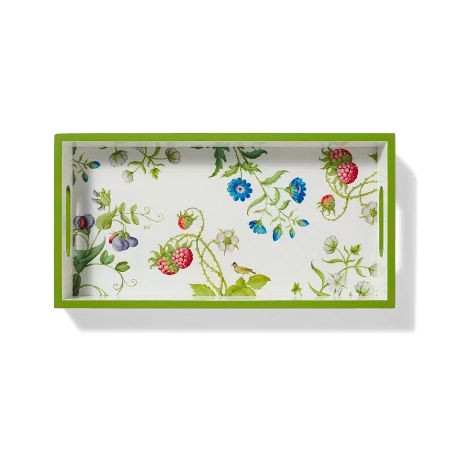 The Met Store Tableware | Decorative Accents*The Met Cloisters Garden Rectangular Lacquer Tray