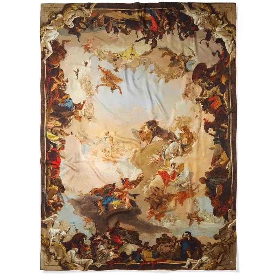 The Met Store Scarves & Wraps*Tiepolo Allegory of the Planets and Continents Oversize Unisex Oblong Silk Scarf