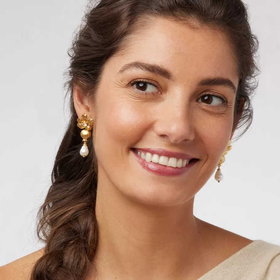 The Met Store Earrings*Unicorn in a Garden Drop Earrings