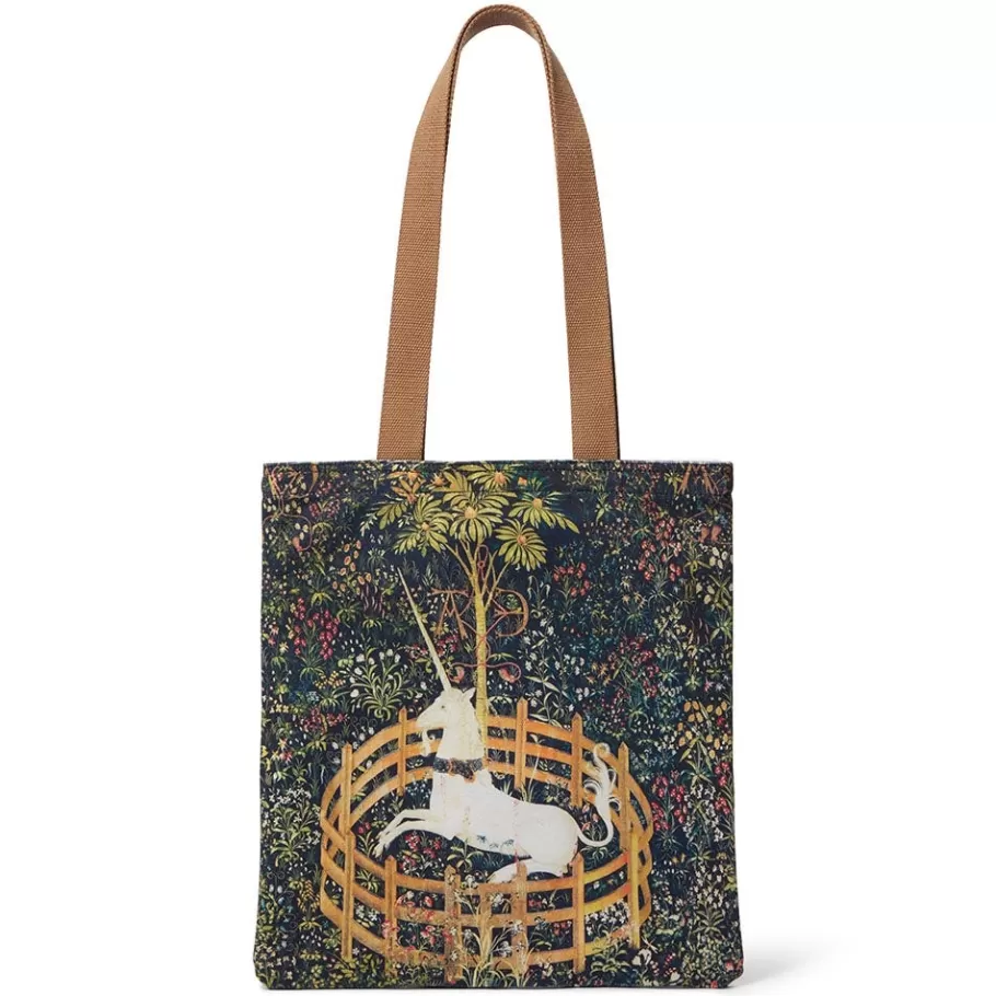 The Met Store Bags*Unicorn in a Garden Tote