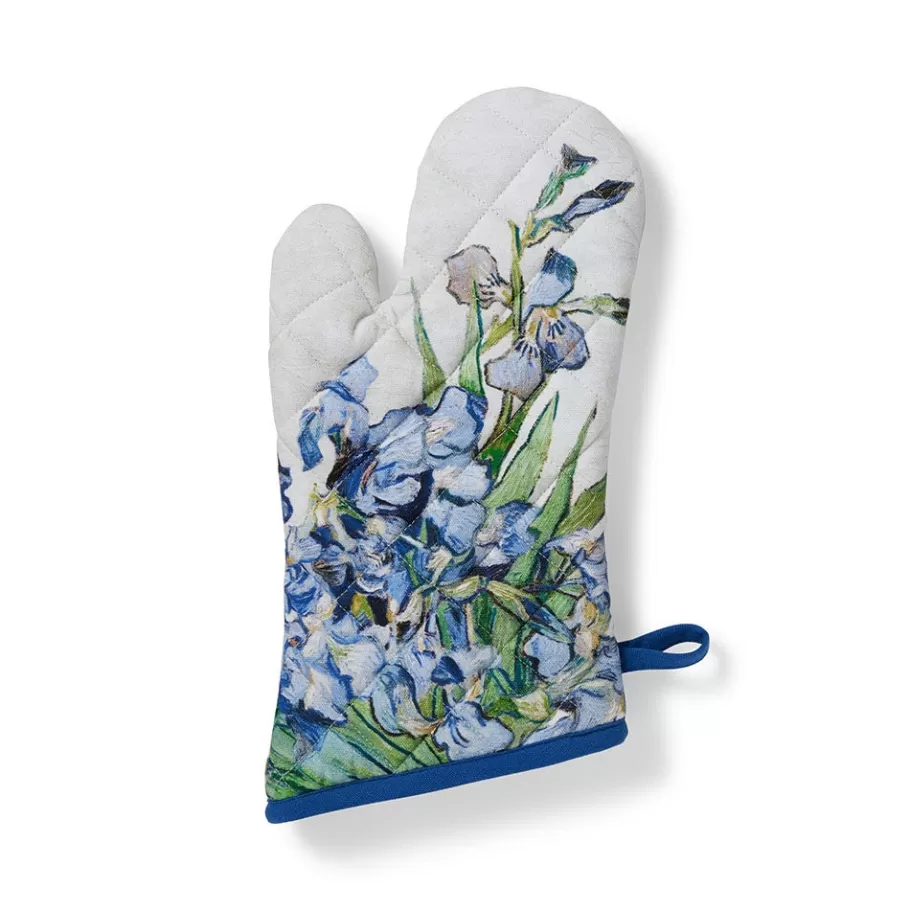 The Met Store Tableware*Van Gogh Irises Pot Holder and Oven Mitt Set