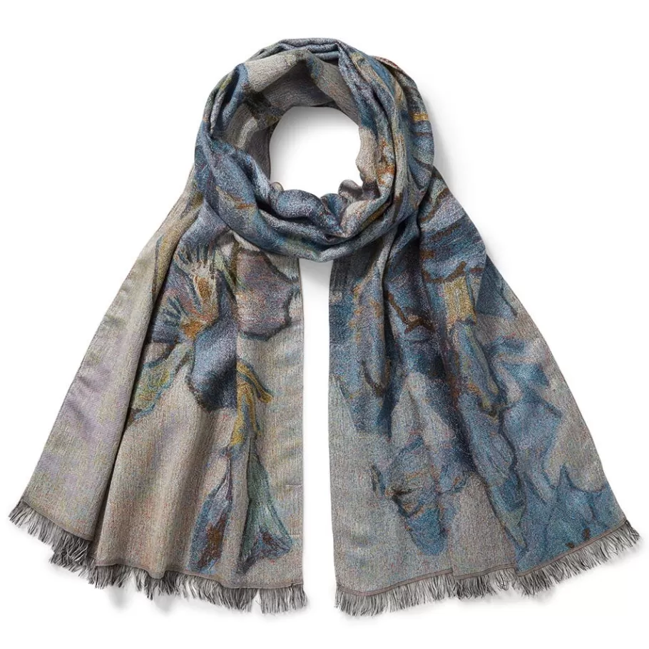 The Met Store Scarves & Wraps*Van Gogh Irises Wool-Blend Shawl