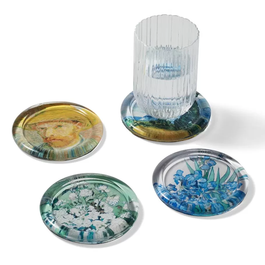 The Met Store Tableware*Van Gogh Paintings Glass Coasters