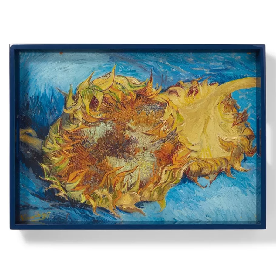 The Met Store Tableware | Decorative Accents*Van Gogh Sunflowers Lacquer Tray