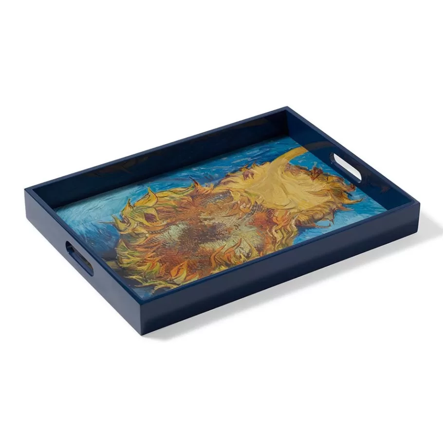 The Met Store Tableware | Decorative Accents*Van Gogh Sunflowers Lacquer Tray