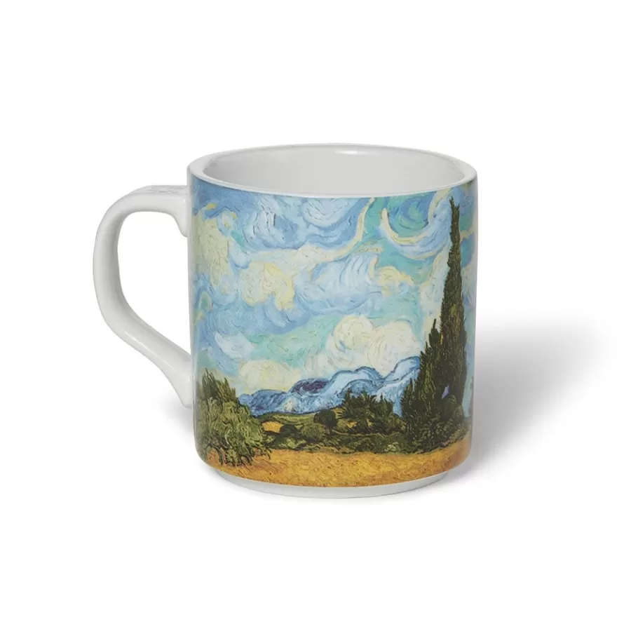 The Met Store Tableware*Van Gogh Wheat Field with Cypresses Mug