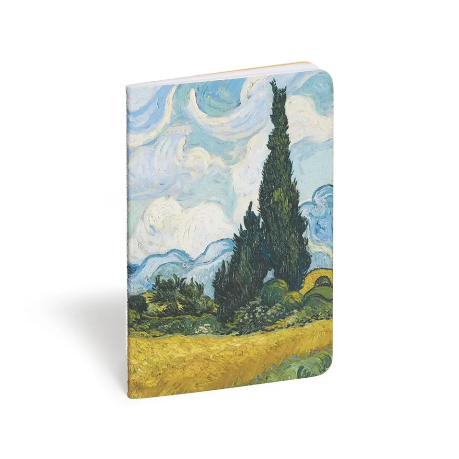 The Met Store Journals & Notebooks*Van Gogh Wheat Field with Cypresses Pocket Pad