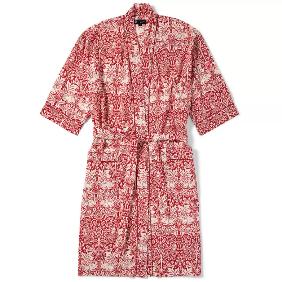 The Met Store Clothing*William Morris Brother Rabbit Unisex Cotton Robe