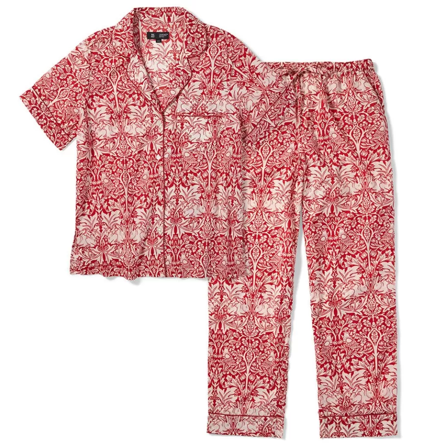 The Met Store Clothing*William Morris Brother Rabbit Women's Cotton Pajamas