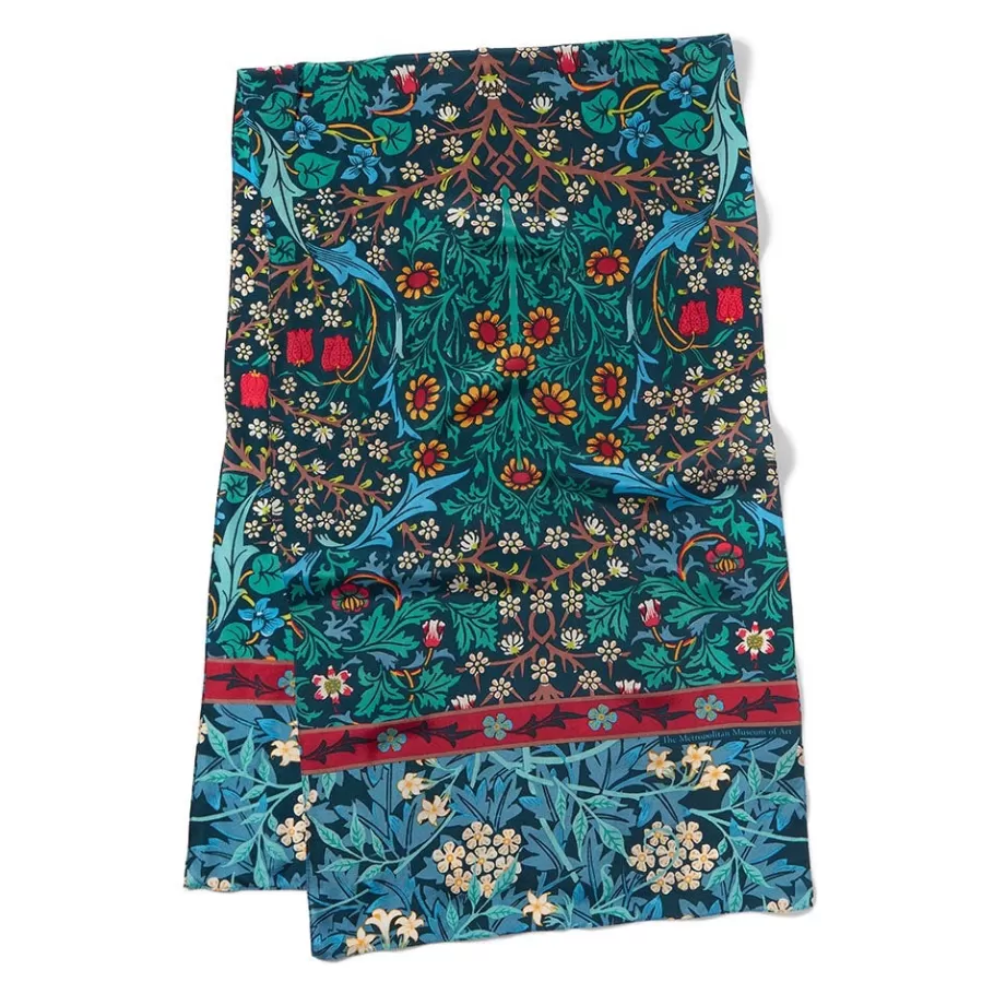 The Met Store Scarves & Wraps*William Morris Mixed Patterns Oblong Silk Scarf