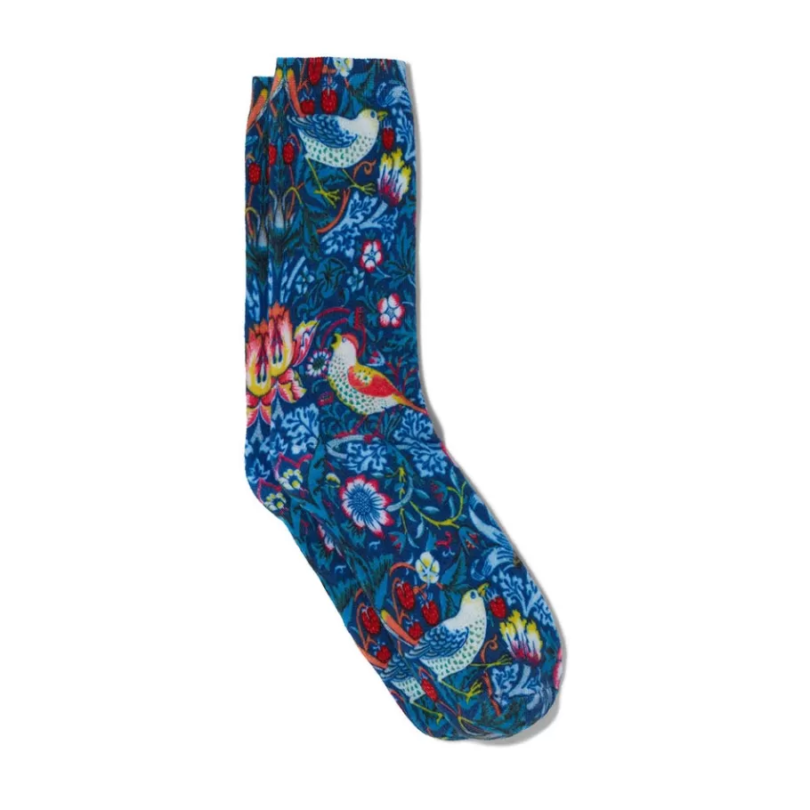 The Met Store Small Accessories*William Morris Strawberry Thief Women's Socks